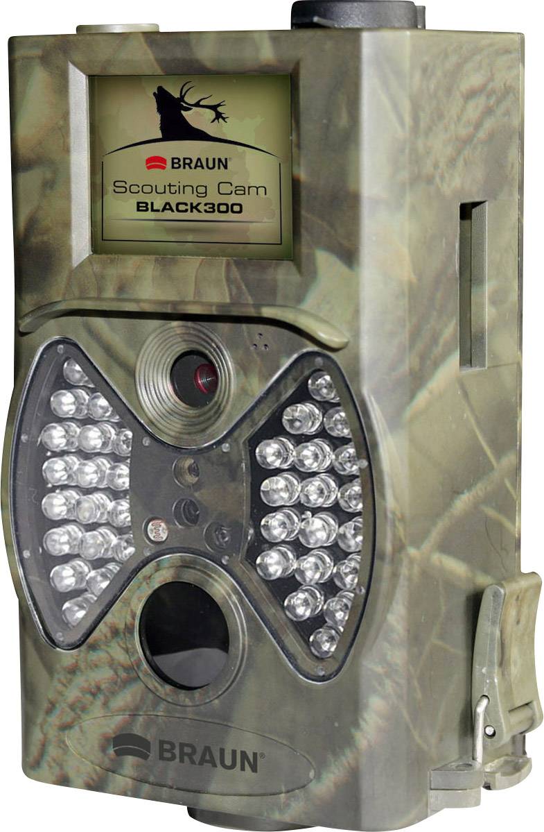 BRAUN PHOTO Scouting Cam Black300 - 5 MP - 2" - Grün