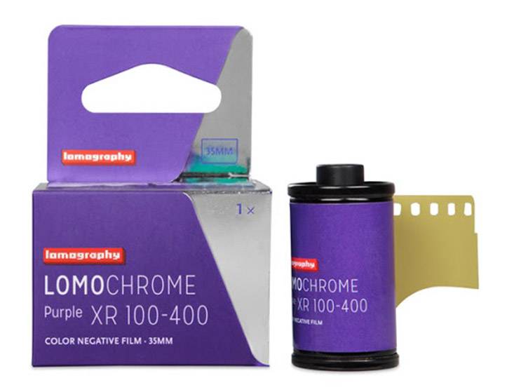 Lomography Purple XR 100-400ASA Kleinbildfilm 1 St.