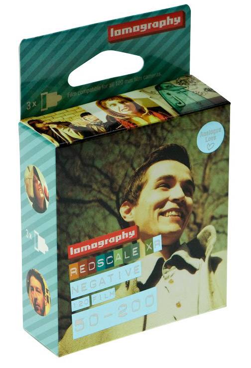 Lomography Redscale XR-50-200 Kleinbildfilm 3 St.