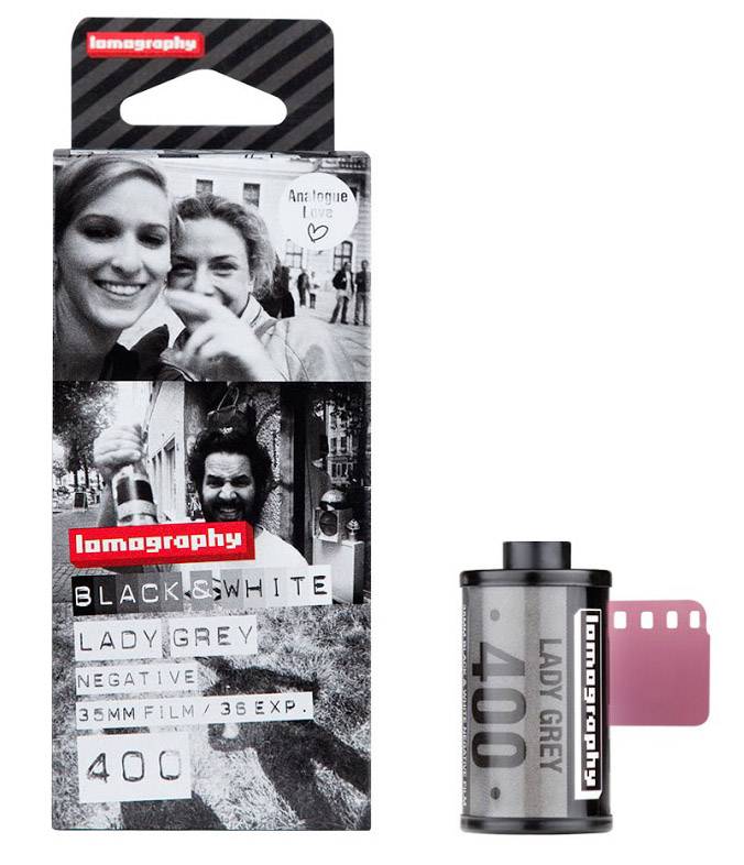 Lomography Lady Grey Kleinbildfilm 3 St.