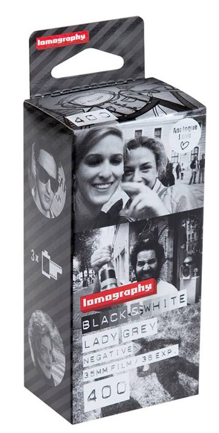 Lomography Lady Grey Kleinbildfilm 3 St.