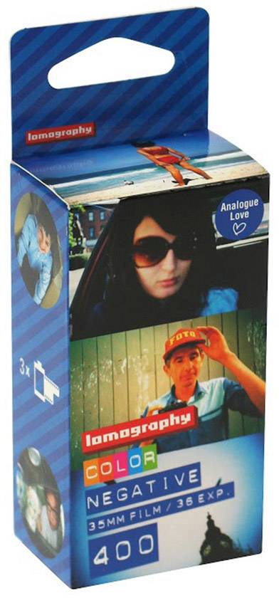 Lomography CN-400 ASA Kleinbildfilm 3 St.