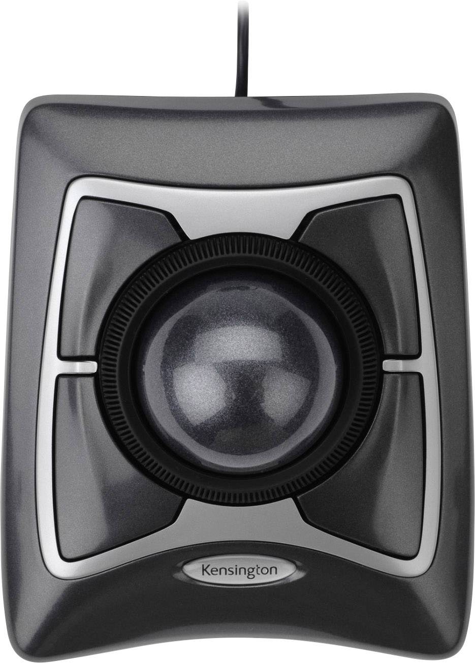 Kensington Expert Trackball USB Optisch Grau 4 Tasten Handballenauflage