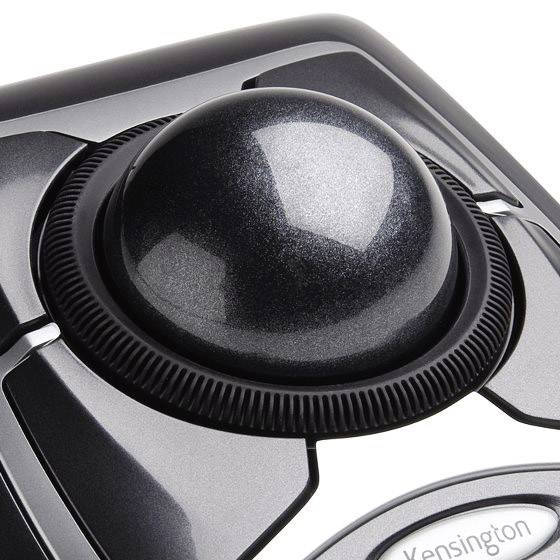 Kensington Expert Trackball USB Optisch Grau 4 Tasten Handballenauflage