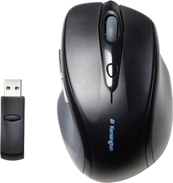 Computermaus Pro Fit Wireless Full-Size schwarz