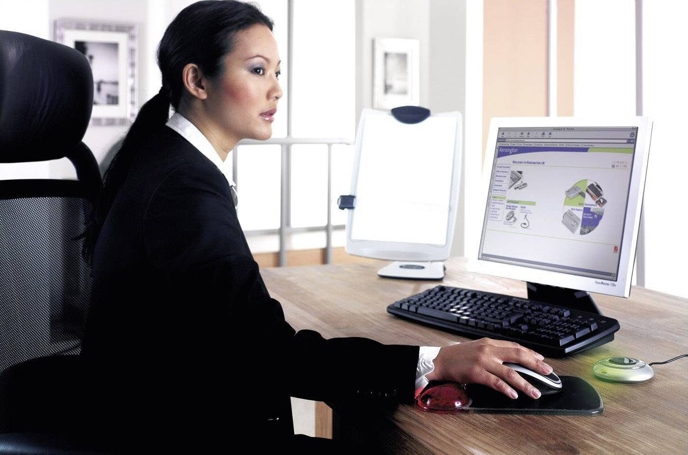 Kensington Duo Gel Rot, Schwarz