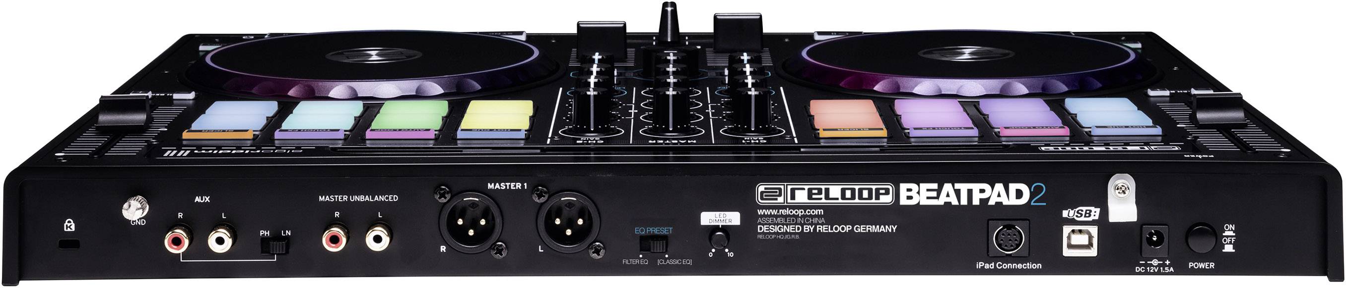 Reloop Beatpad 2 DJ-Controller DJ Controller