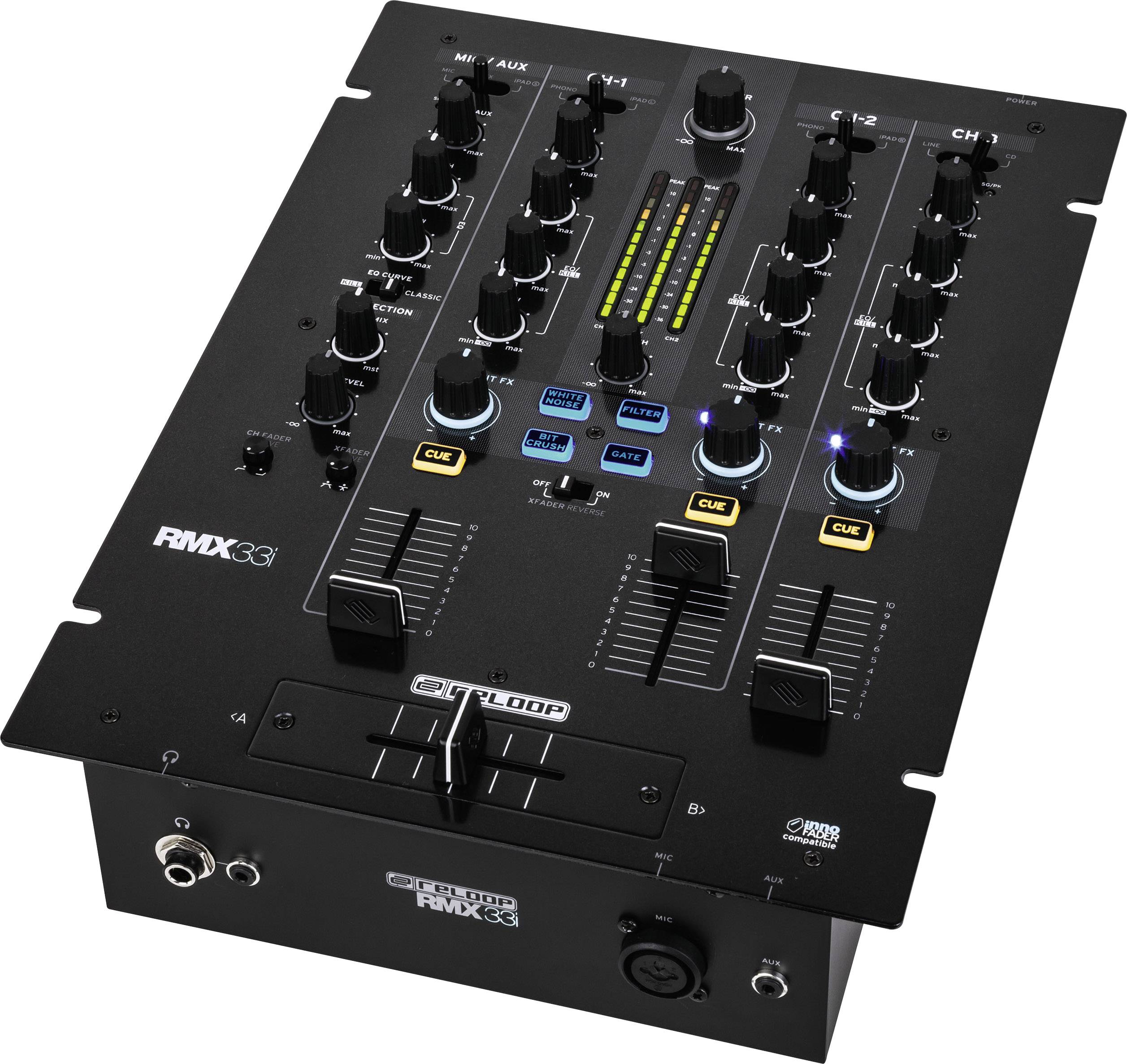 Reloop RMX-33i 3-Kanal DJ Mixer