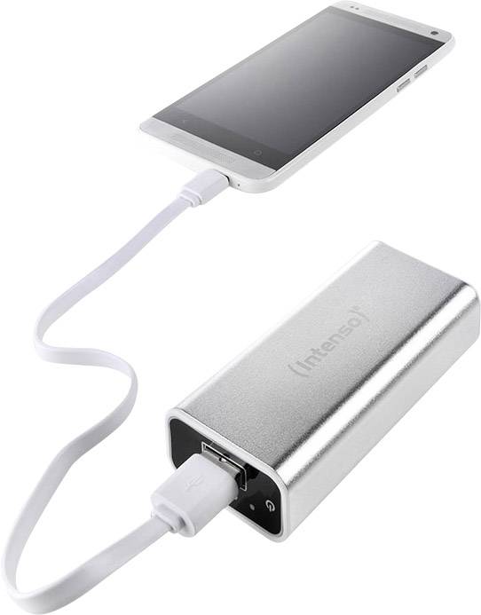 Intenso 5200 Powerbank 5200 mAh Li-Ion Silber