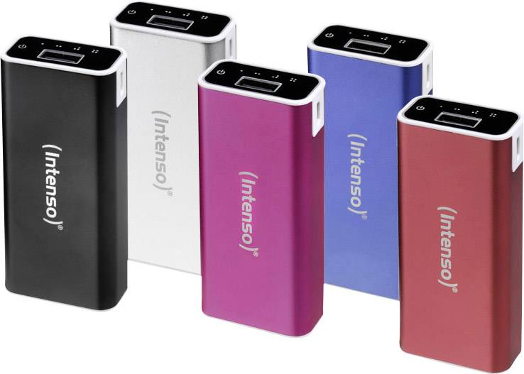 Intenso 5200 Powerbank 5200 mAh Li-Ion Silber