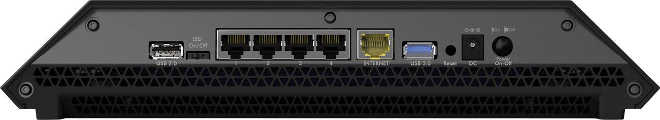 NETGEAR Nighthawk X6 - Wireless Router - 4-Port-Switch