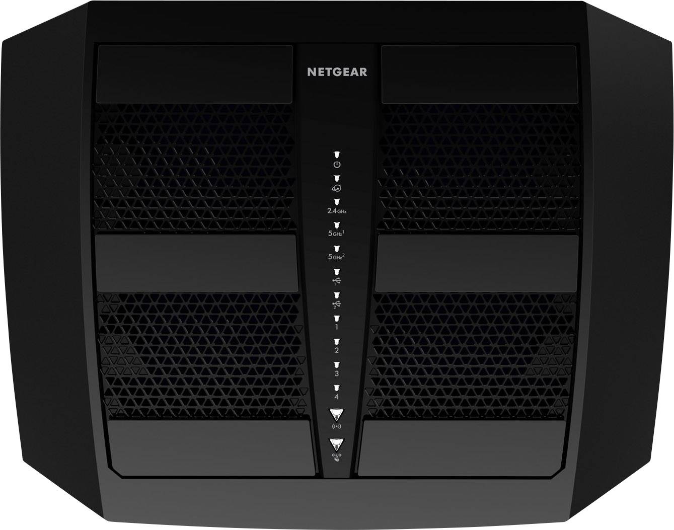 NETGEAR Nighthawk X6 - Wireless Router - 4-Port-Switch