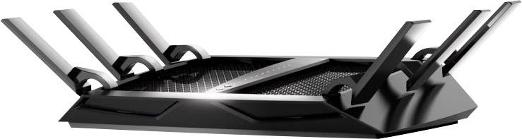 NETGEAR Nighthawk X6 - Wireless Router - 4-Port-Switch