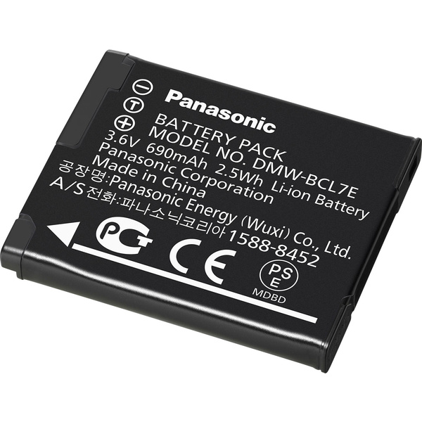 Batterie pour appareil photo Panasonic DMW-BCL7E 3.6 V 680 mAh DMW-BCL7E