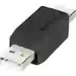 Lindy 41784 Cavo USB 2.0, Trasparente Lindy 41784 Cavo USB 2.0, Trasparente