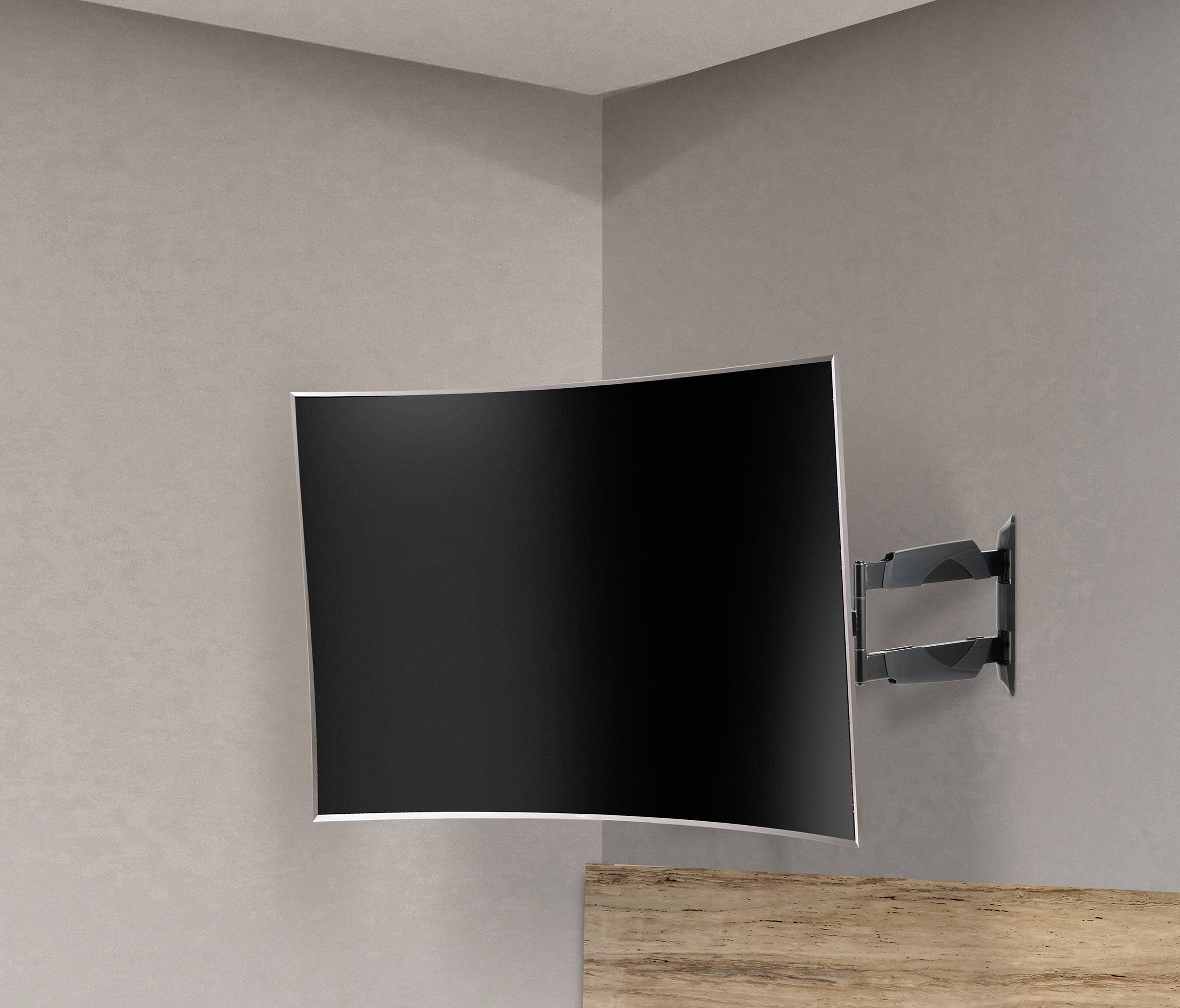 SpeaKa Professional SpecialX Universal TV-Eckhalterung 94,0cm (37") - 177,8cm (70") Neigbar+Schwenkbar, Rotierbar