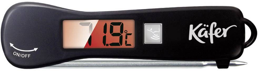 Käfer 7-3014 Küchen-Thermometer Soßen, Flüssige Stoffe, Braten, Babykost, °C /°F-Anzeige