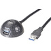 Renkforce USB 3.2 Gen 1 (USB 3.0) Verlängerungskabel 1.80 m Schwarz [1x USB 3.2 Gen 1 Stecker A