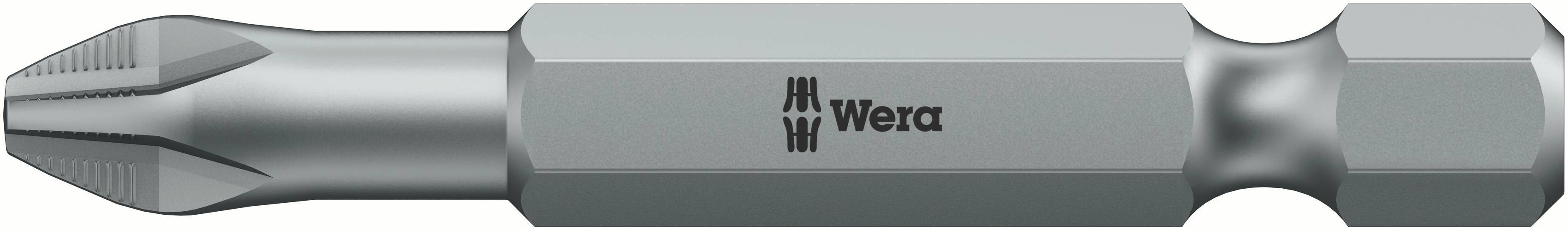 Wera 853/4 ACR 05346287001 Kreuzschlitz-Bit PH 3 Werkzeugstahl legiert, zähhart F 6.3 1 St.