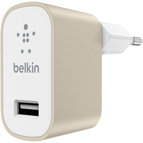 Belkin F8M731vfGLD F8M731vfGLD USB-Ladegerät Steckdose Ausgangsstrom (max.) 2400 mA 1 x USB