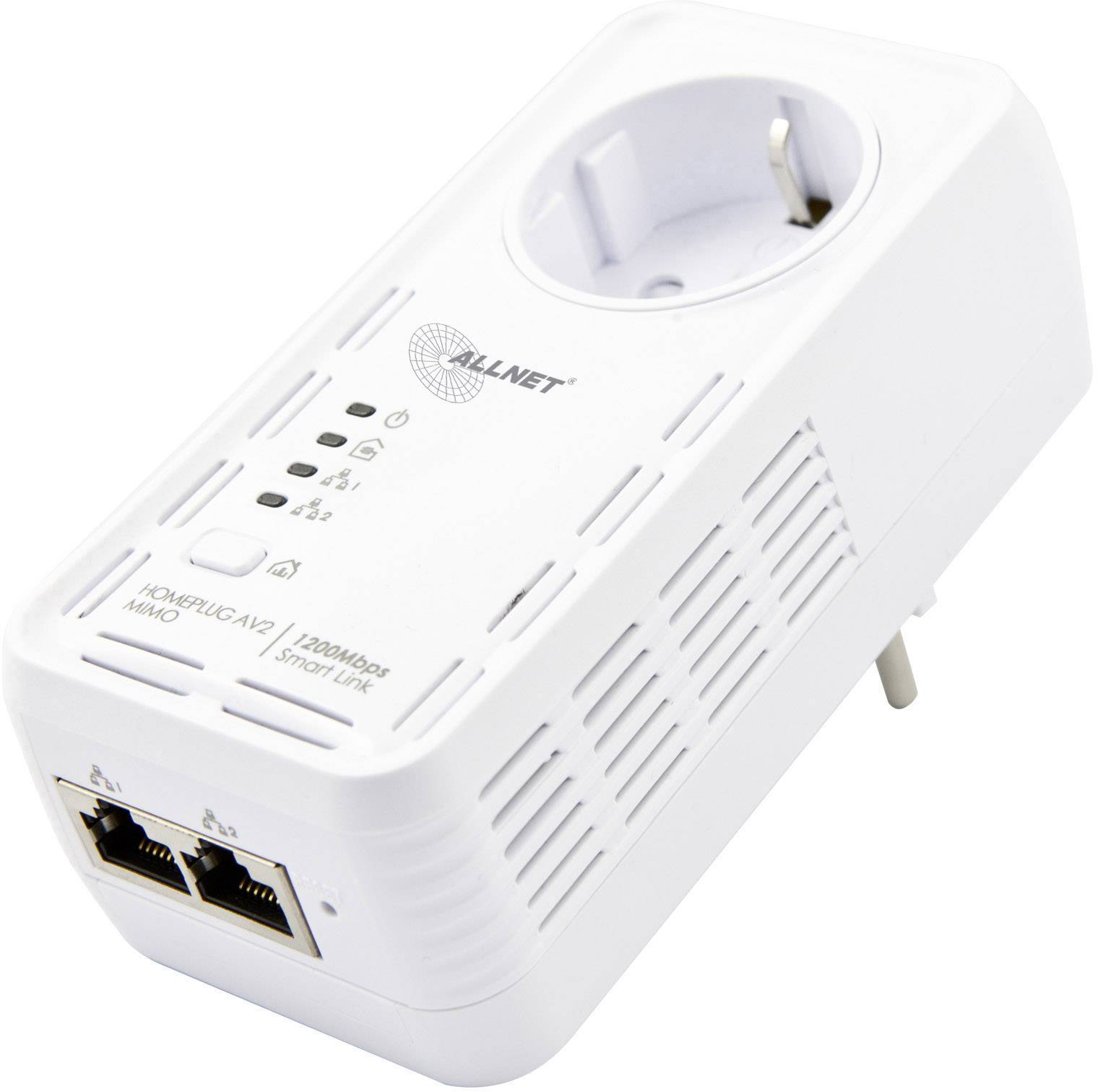Allnet ALL1681205DOUBLE Powerline Starter Kit 1.2 GBit/s