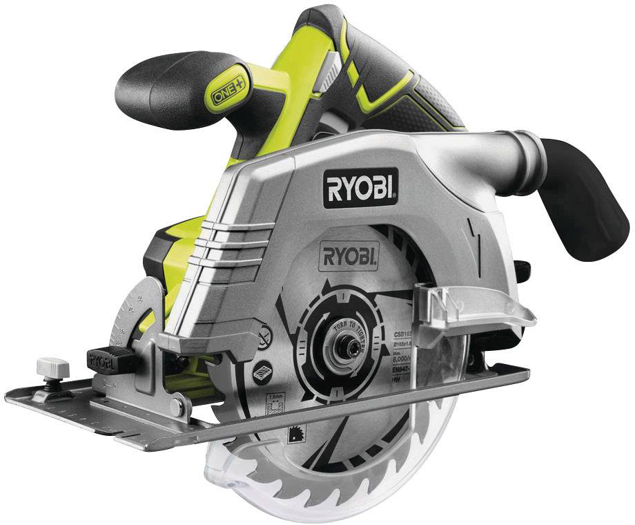 Ryobi R18CS-0 One+ Akku-Handkreissäge Schnitttiefe max. (90°) 52 mm ohne Akku 18 V