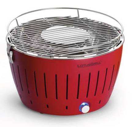Lotusgrill® G-RO-34 Tisch Holzkohle-Grill Grill-Fläche (Durchmesser)=320 mm Rot