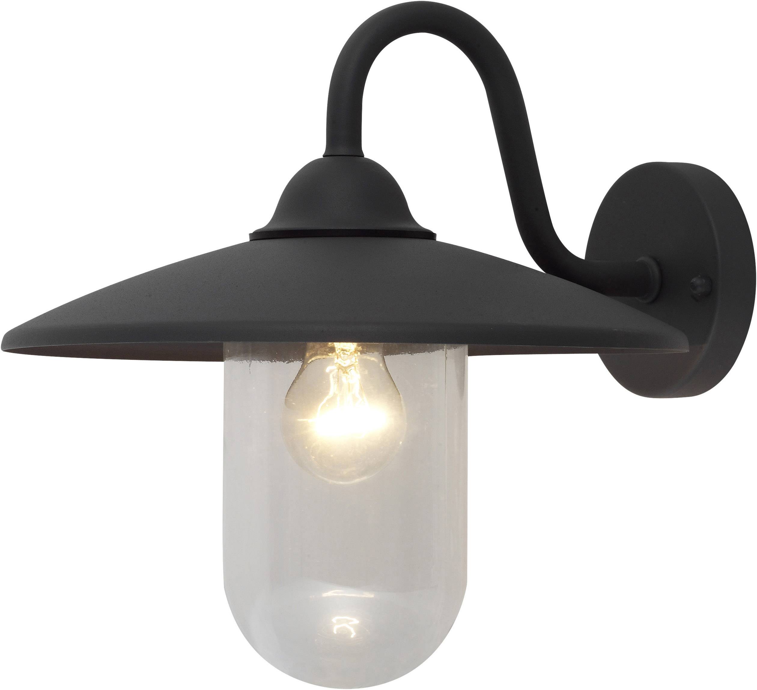 ACTION QUEENS 476601880000 Außenwandleuchte Energiesparlampe, LED E27 60 W Anthrazit