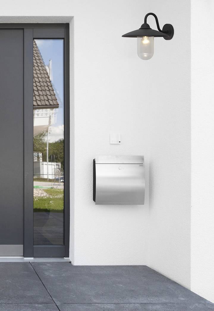 ACTION QUEENS 476601880000 Außenwandleuchte Energiesparlampe, LED E27 60W Anthrazit