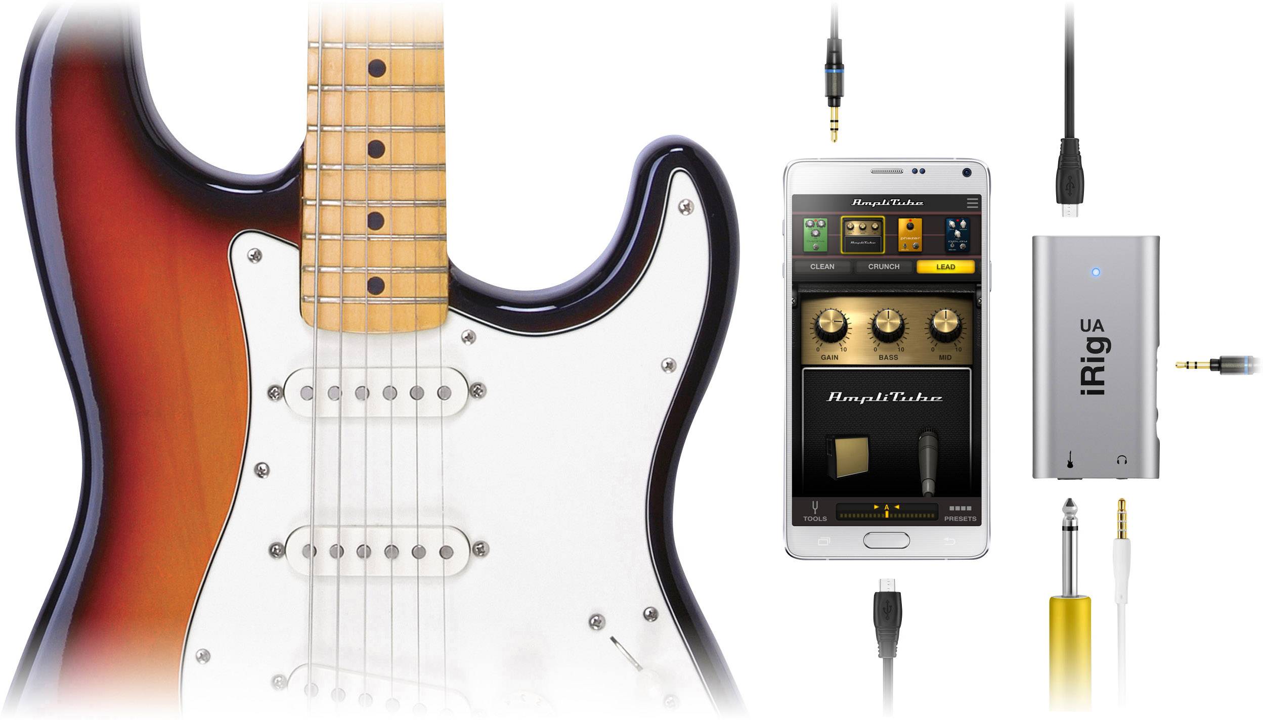 IK Multimedia Gitarren Interface IRIG UA