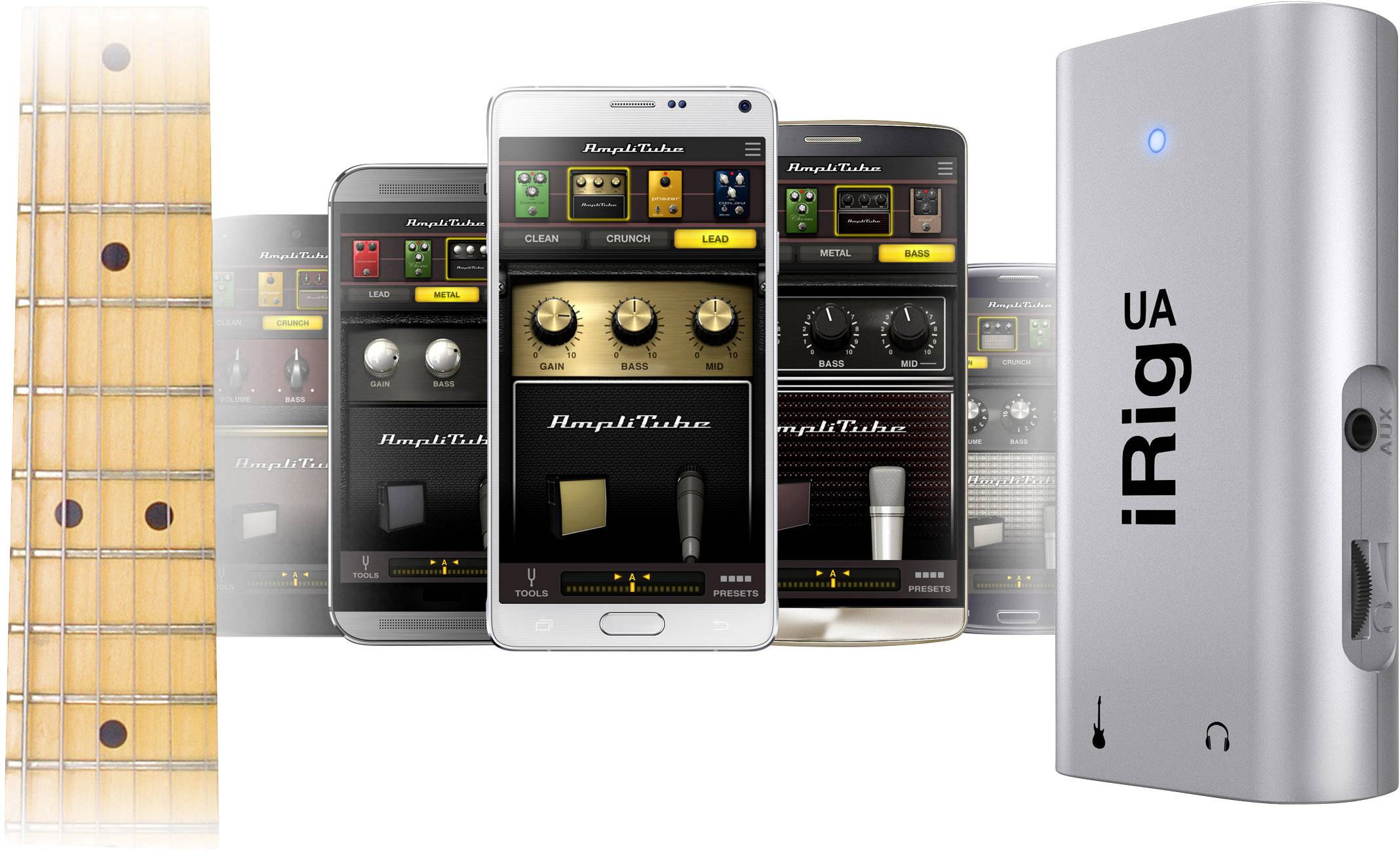 IK Multimedia Gitarren Interface IRIG UA