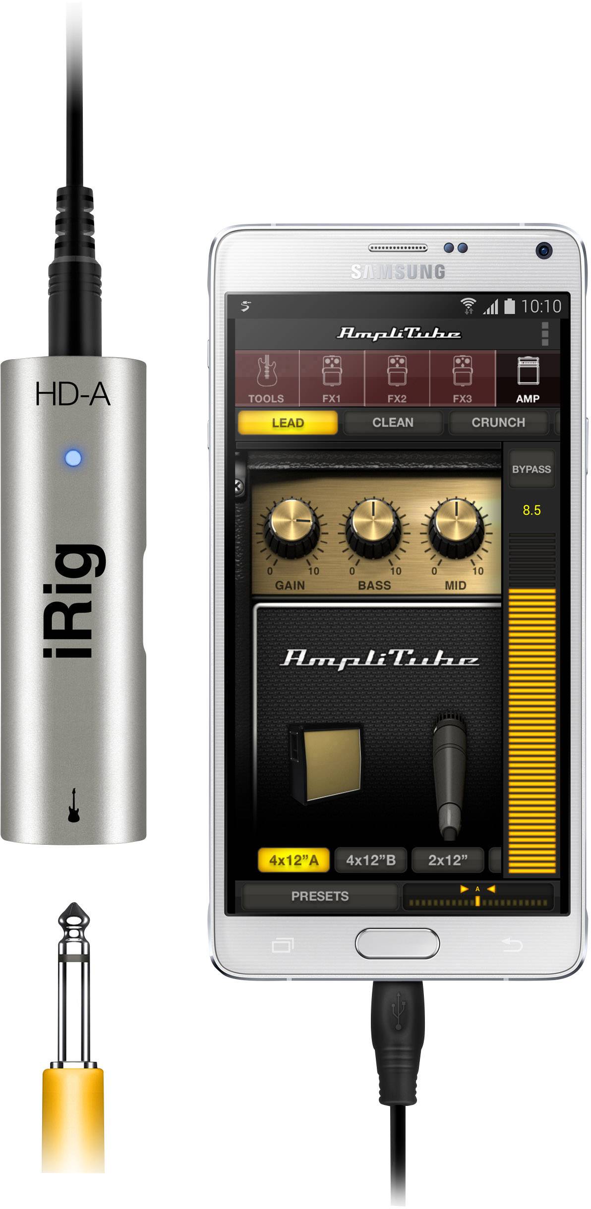 IK Multimedia Gitarren-Interface IRIG HD-A