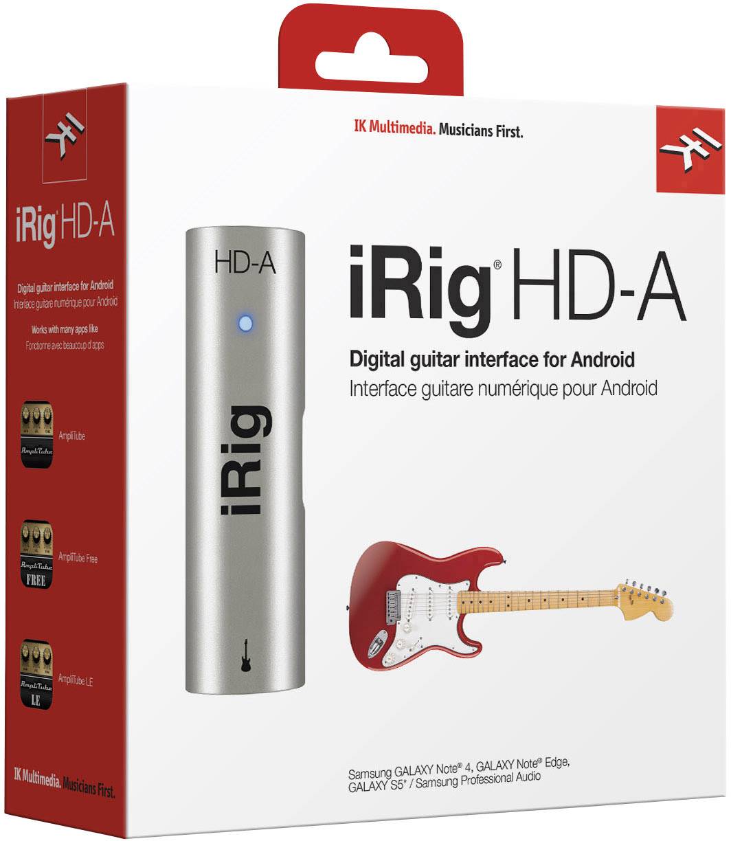 IK Multimedia Gitarren-Interface IRIG HD-A