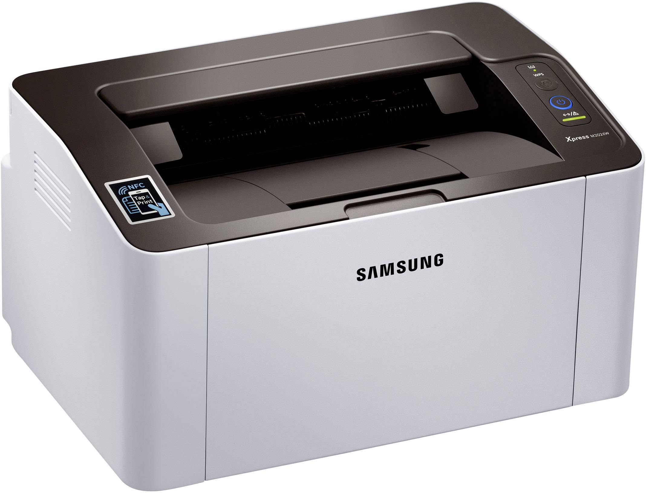 Samsung Xpress M2026W Schwarzweiß Laser Drucker A4 20 S./min 1200 x 1200 dpi NFC, WLAN