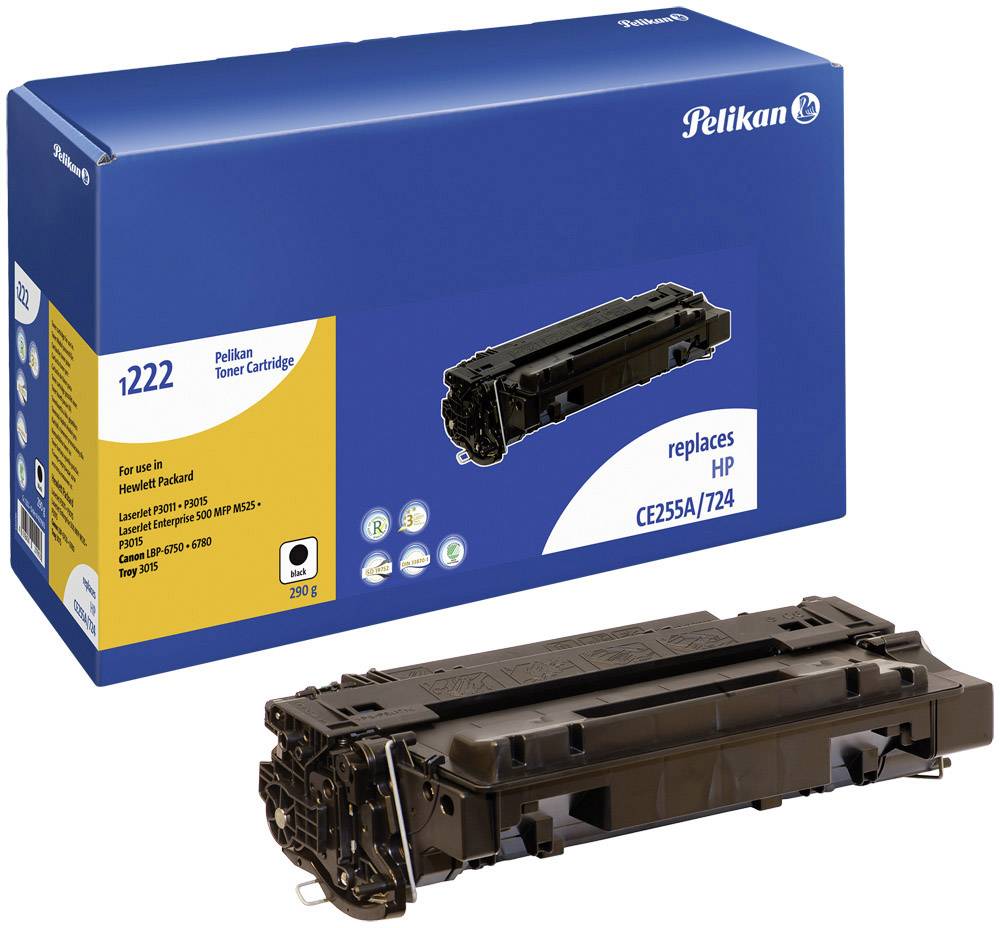 Pelikan 1222SR   ersetzt HP 55A, CE255A Schwarz 7300 Seiten Kompatibel Toner
