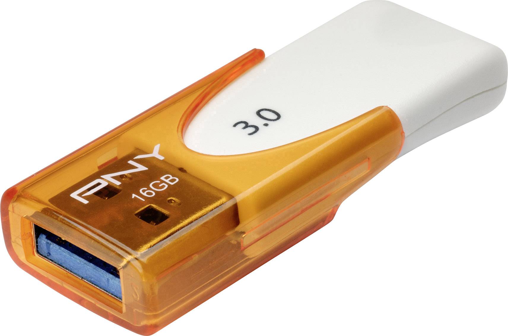 PNY USB-STICK 16GB ATTACHE 4 3.0 ORANGE