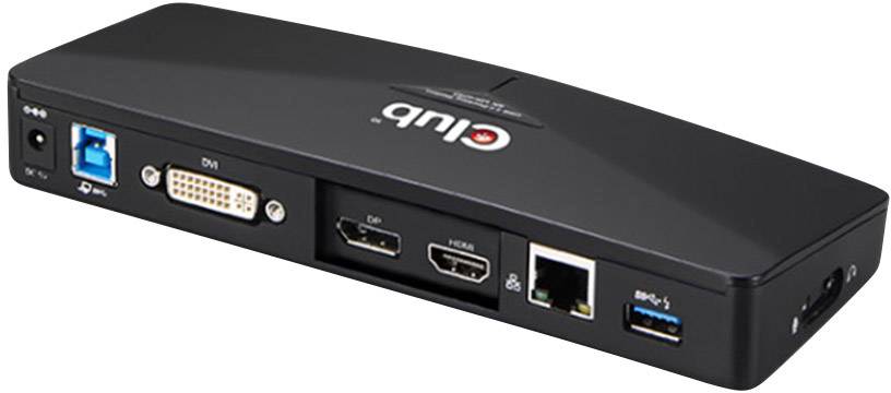 club3D Notebook Dockingstation Passend für Marke Dockingstations: Universal unterstützt UHD