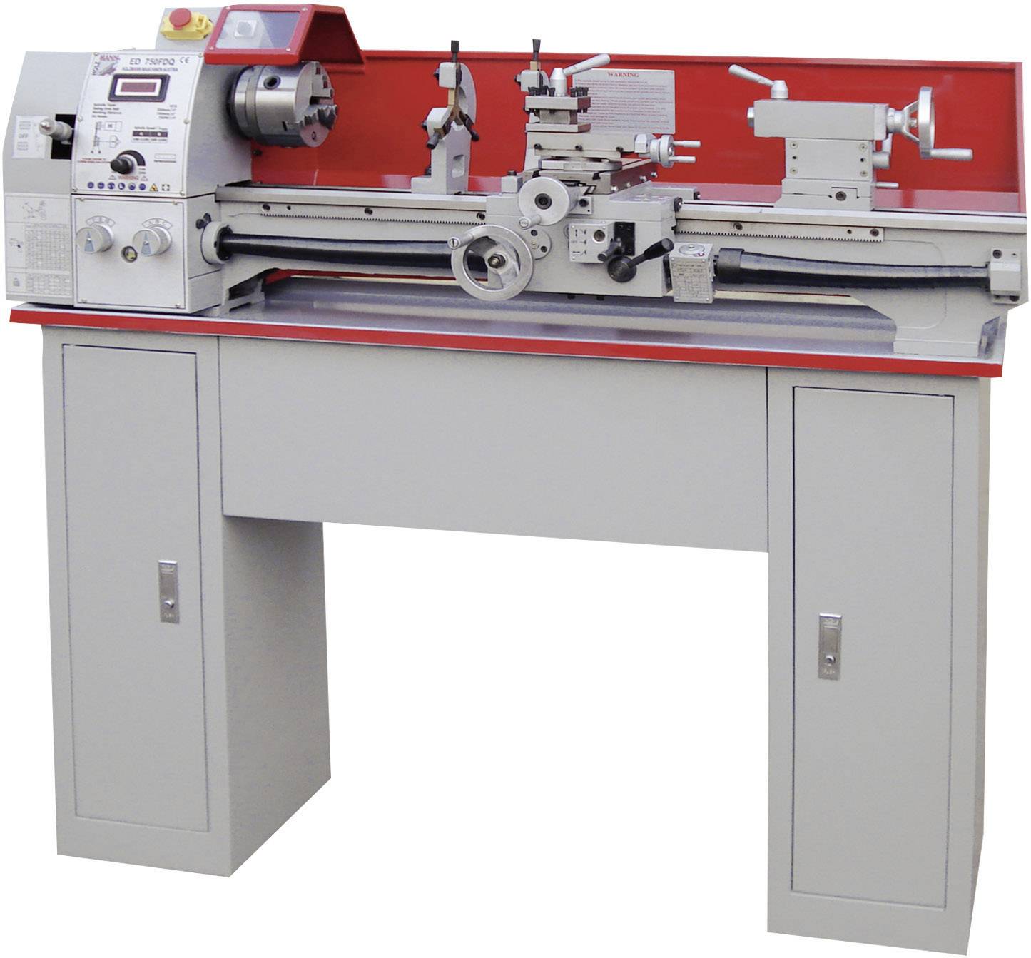 Holzmann Maschinen ED750FDQ_230V Metall Drehmaschine 730/1000W