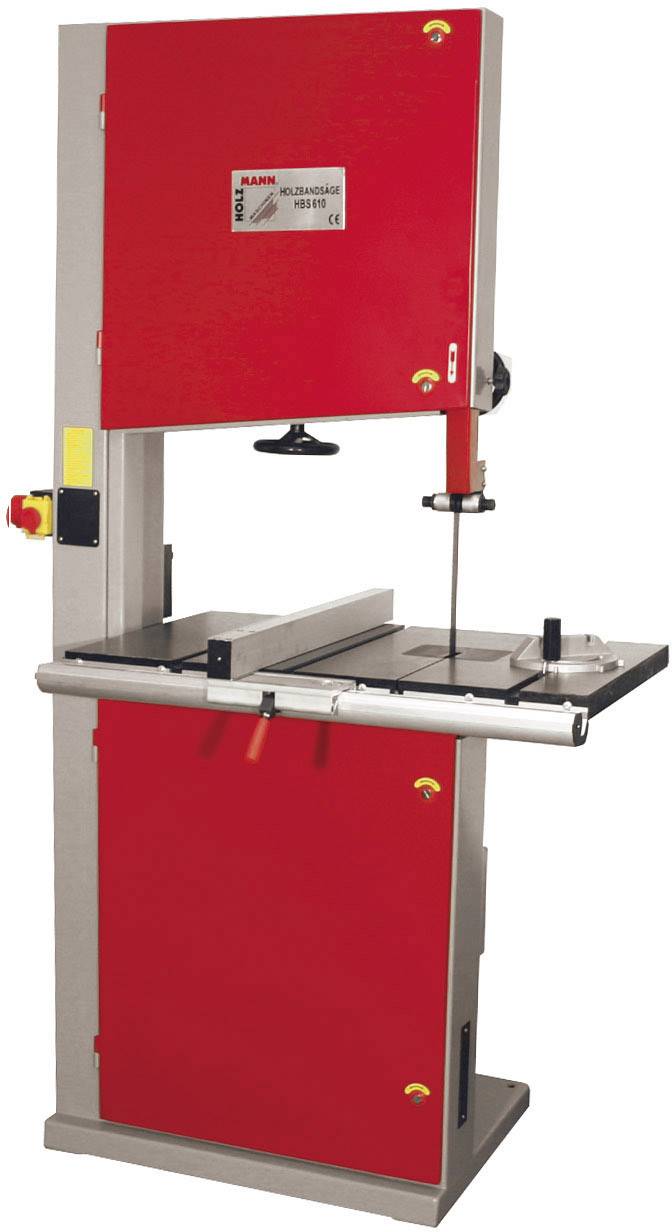 Holzmann Maschinen Tischbandsäge HBS610_230V Schnitttiefe (max.) 310mm 230V 3000W Sägeblatt-Länge 4080mm