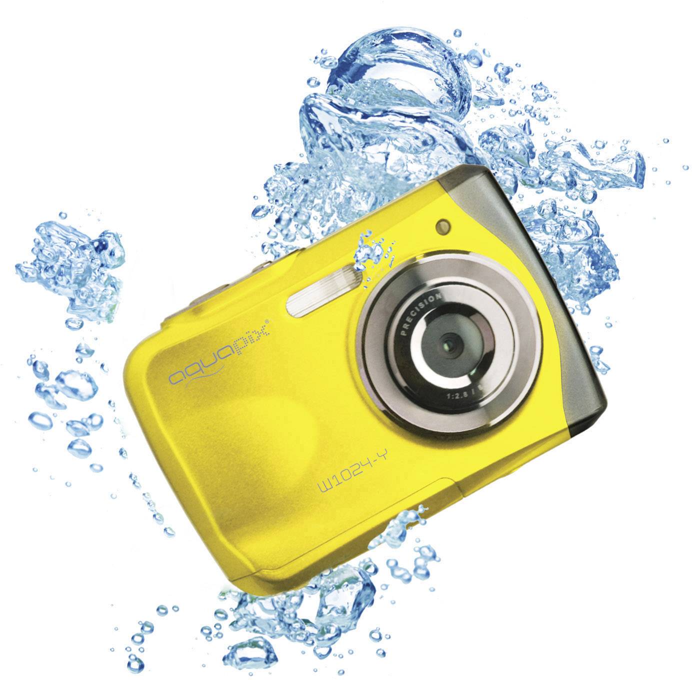 Easypix W1024-I Splash Digitalkamera 16 Megapixel Gelb Unterwasserkamera