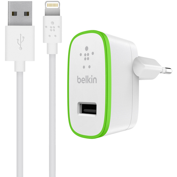 Belkin F8J125vf04-WHT F8J125vf04-WHT iPad/iPhone/iPod Ladegerät Steckdose Ausgangsstrom (max.) 2400