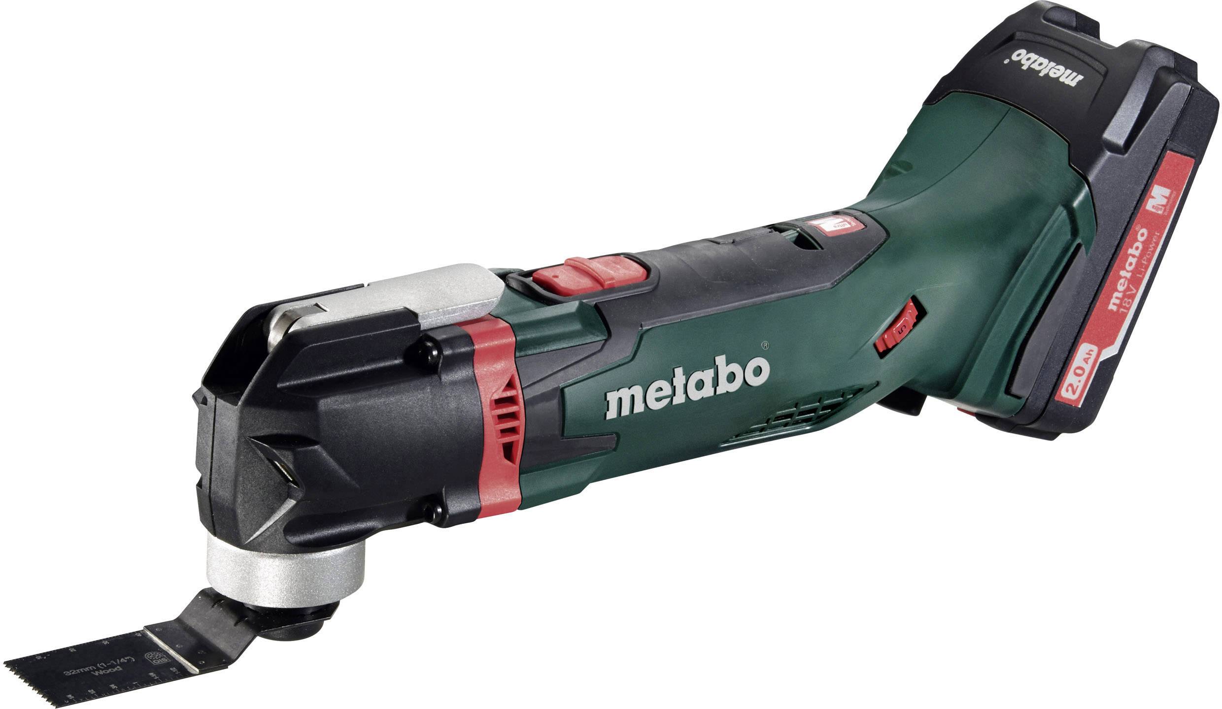 Metabo MT 18 LTX Compact 613021510 Multifunktionswerkzeug inkl. 2. Akku, mit Zubehör, inkl. Koffer