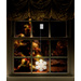 Polarlite LBA-50-017 LED-Fensterbild Schneeflocke LED Transparent