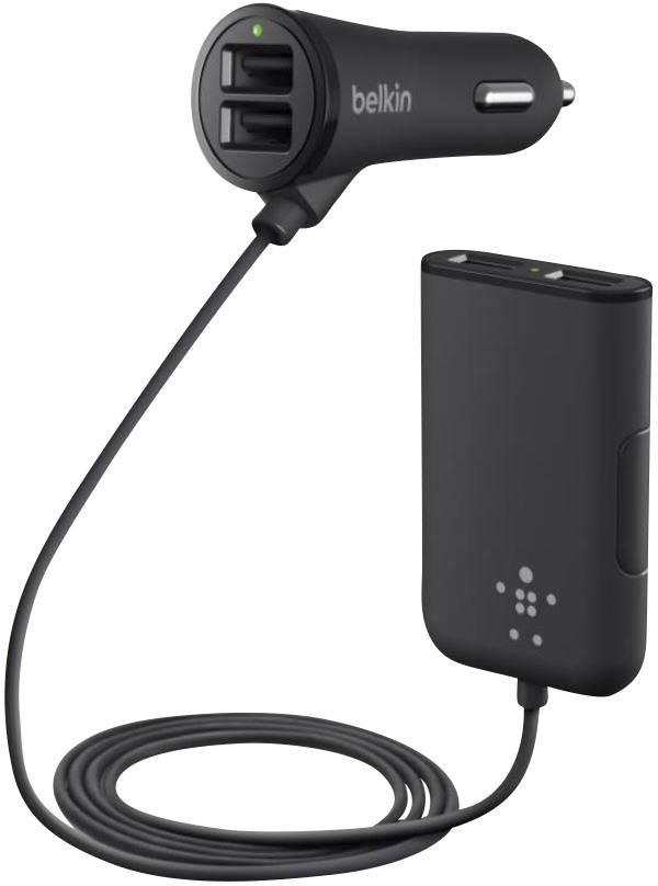 Belkin Road Rockstar USB Ladegerät 36 W USB Schwarz KFZ