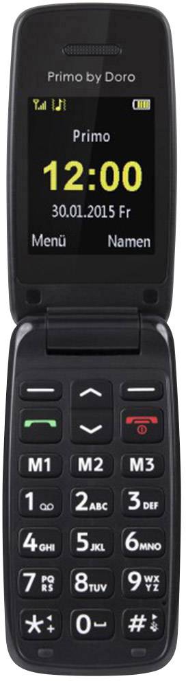 Primo by DORO 401 Senioren-Klapp-Handy Rot