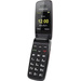 Téléphone portable à clapet pour séniors Primo by DORO 401 rouge