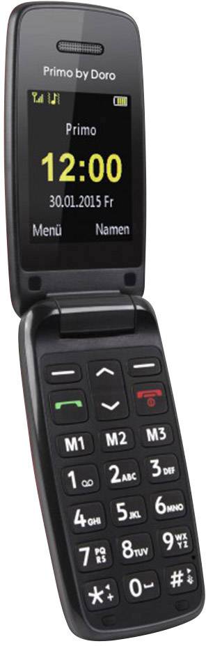 Primo by DORO 401 Senioren-Klapp-Handy Rot