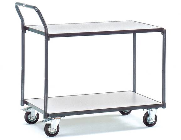 Fetra 1841 ESD Tischwagen Stahl Traglast (max.): 250kg Schiefergrau (RAL 7015)