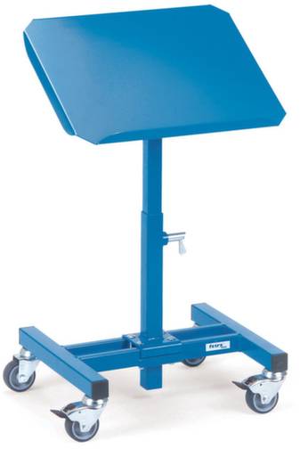 Fetra 3280 Materialständer Stahl pulverbeschichtet Traglast (max.): 150kg Brillantblau (RAL 5007)