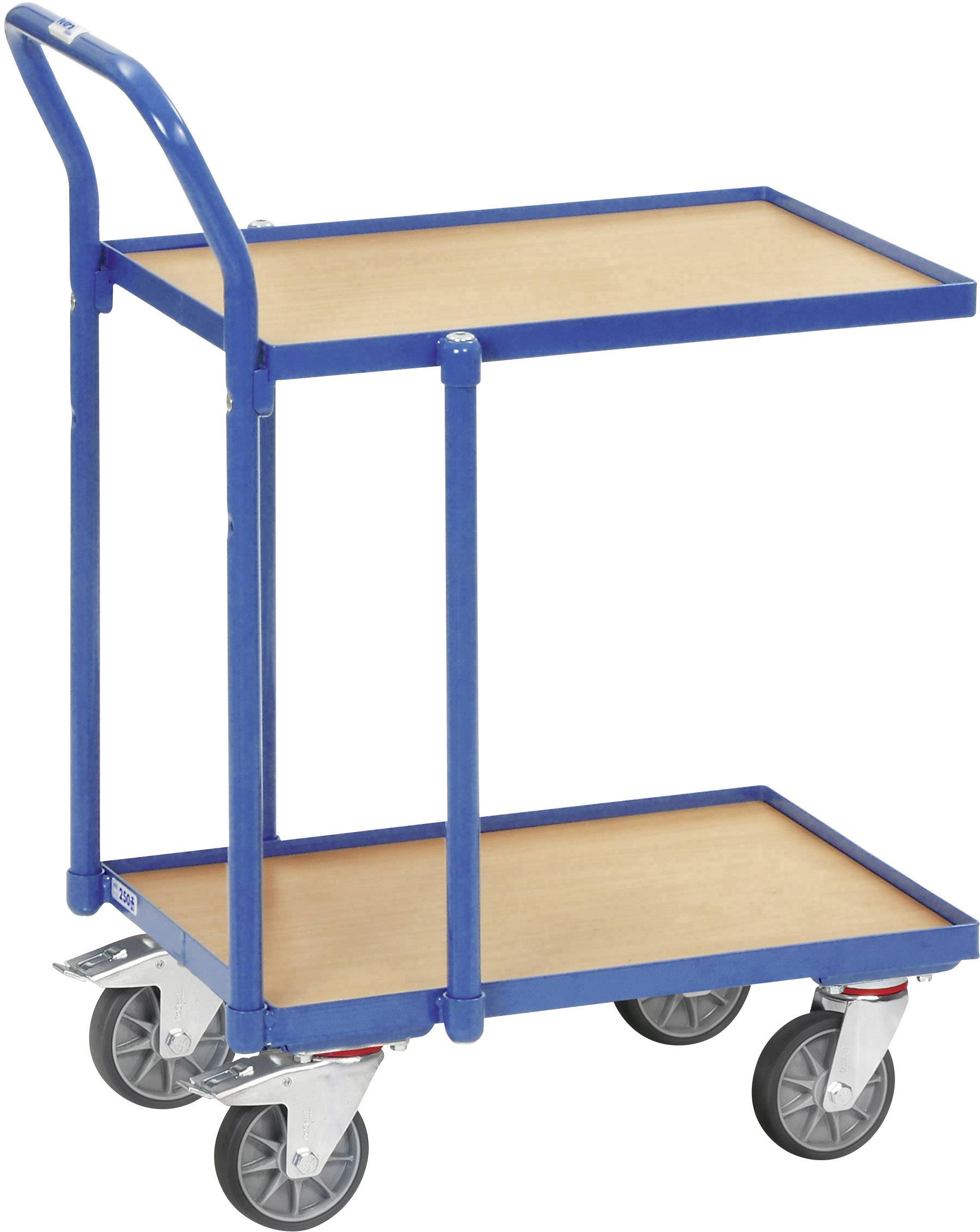 Fetra 135610 Etagenroller Stahl pulverbeschichtet Traglast (max.): 250kg Brillantblau (RAL 5007)